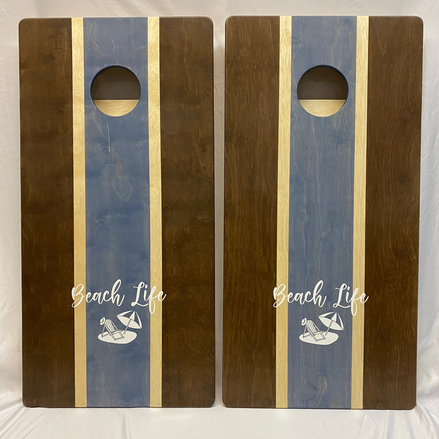 "Beach Life" Cornhole Set