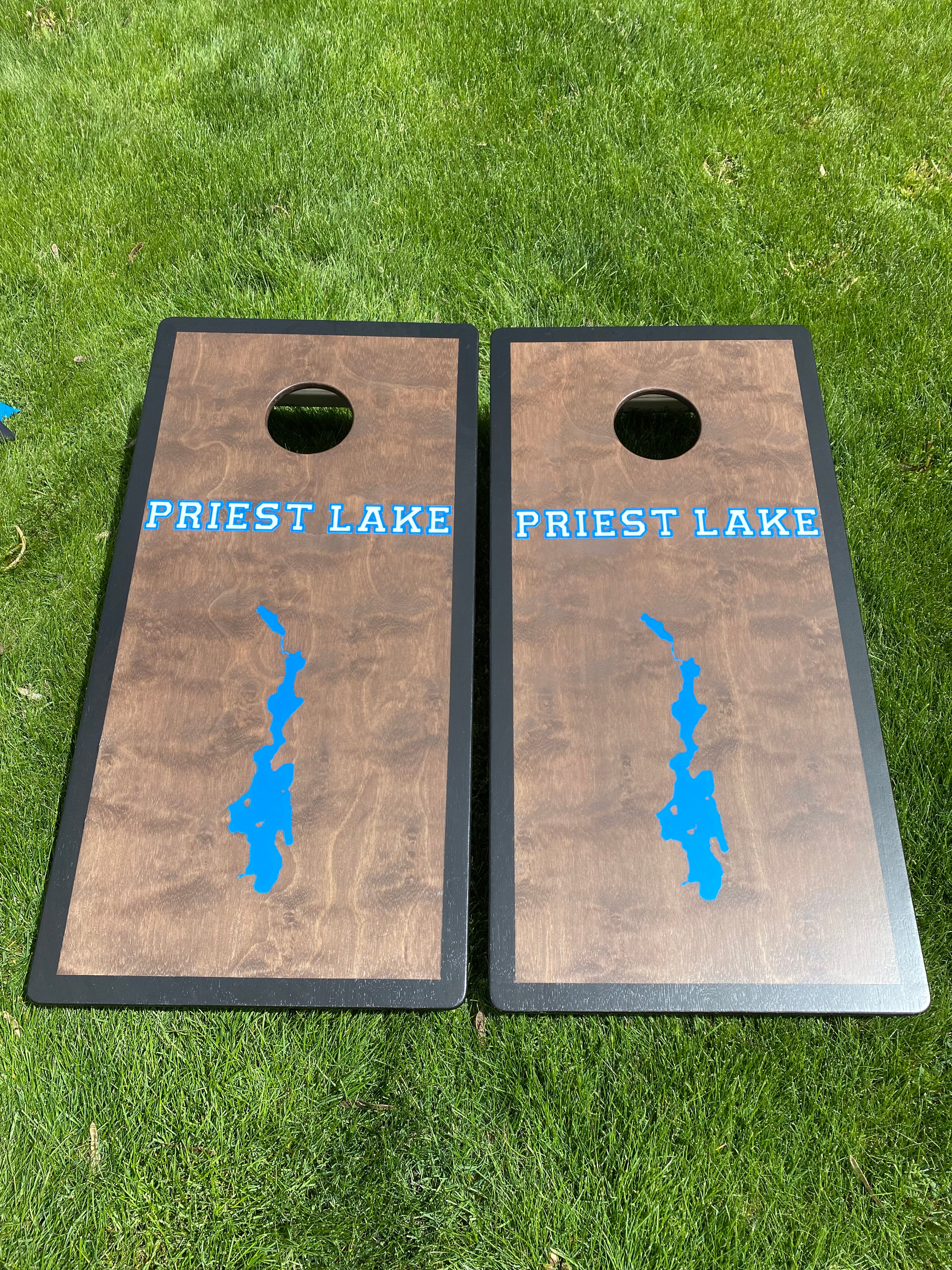 Priest Lake cornhole set